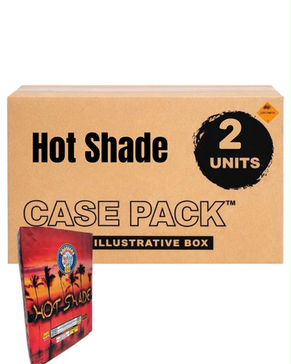 Hot Shade 205-Shot XL Aerial Cake