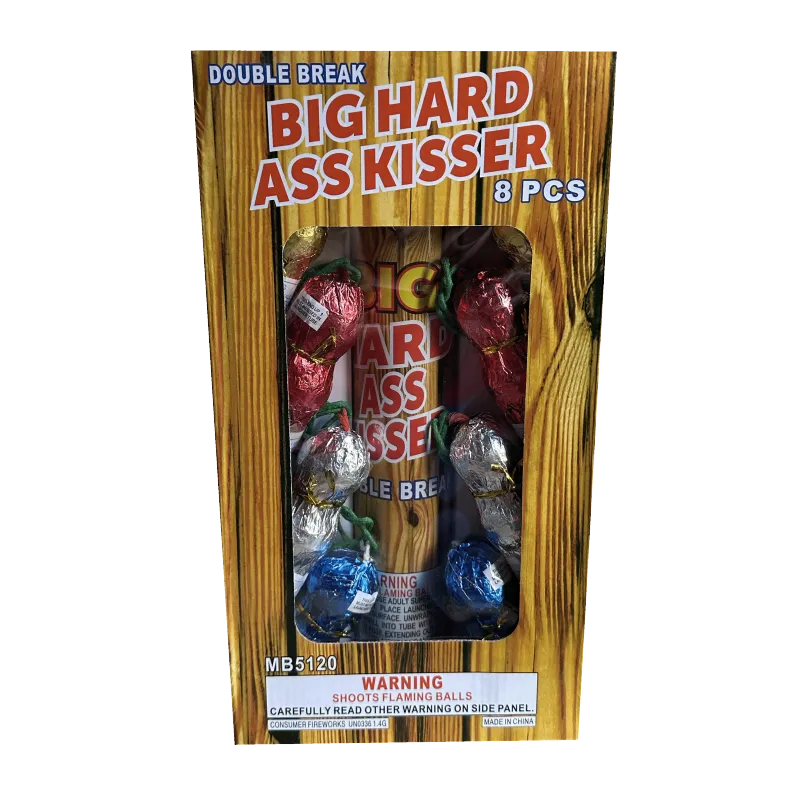 Big Hard Ass Kisser 8-Shot Artillery Shell Kit | Case Pack™ 8/1