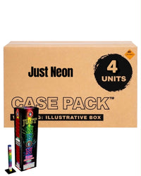 Solo cartuchos cilíndricos Just Neon de 24 disparos y 5 pulgadas