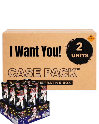 I Want You! 9-Shot XL Aerial Cake