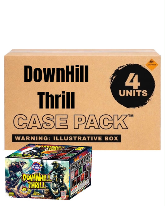 DownHill Thrill 30-Shot XL Aerial Cake