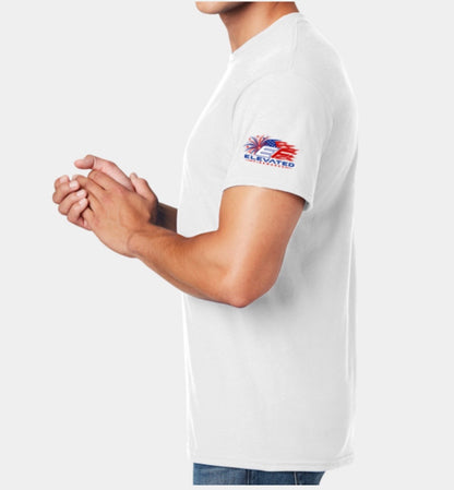 Elevated Fireworks™ Pyro Crew T-Shirt (White)