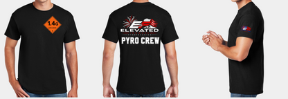 Elevated Fireworks™ Pyro Crew T-Shirt (Black)
