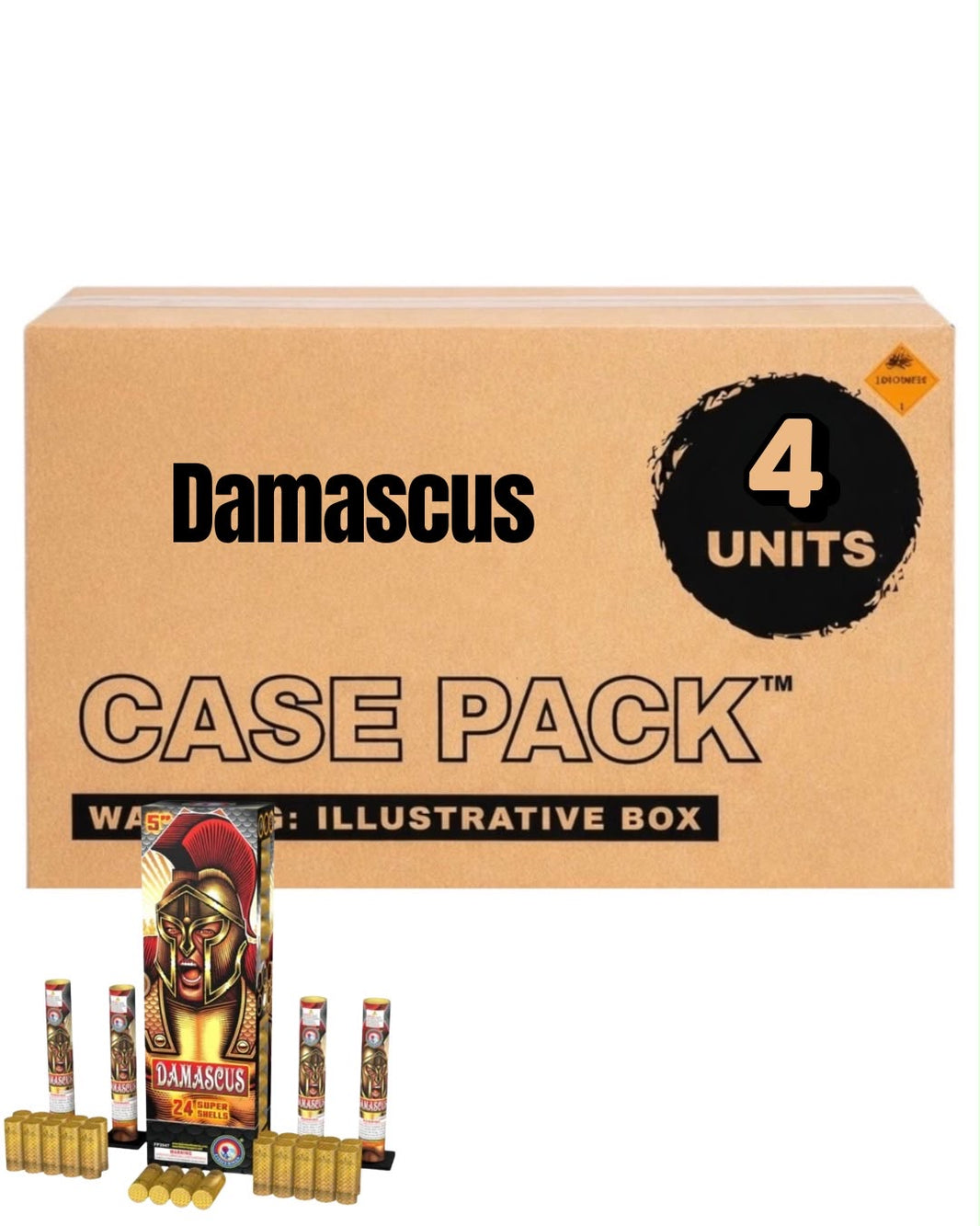 Damascus 24-Shot 5 in. Canister Shell Kit