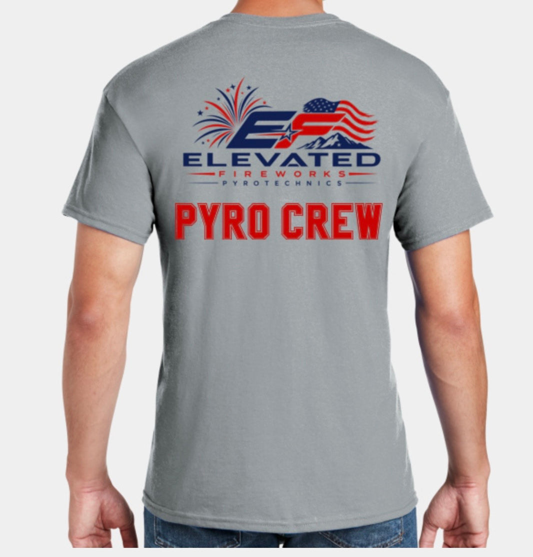 Elevated Fireworks™ Pyro Crew T-Shirt (Gray)