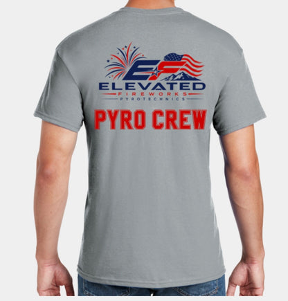 Elevated Fireworks™ Pyro Crew T-Shirt (Gray)