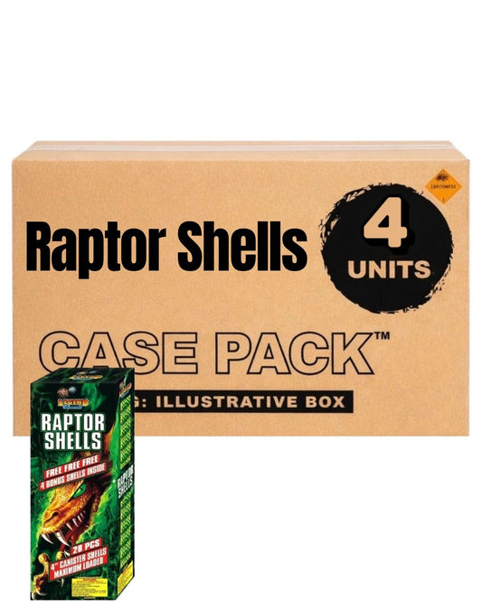 Raptor Shells Cajas de 28 Disparos