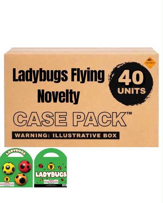Ladybugs Flying Novelty (3-Pack)