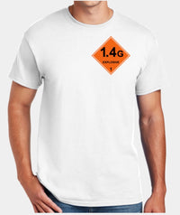 Elevated Fireworks™ Pyro Crew T-Shirt (White)