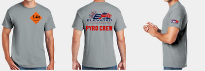 Elevated Fireworks™ Pyro Crew T-Shirt (Gray)