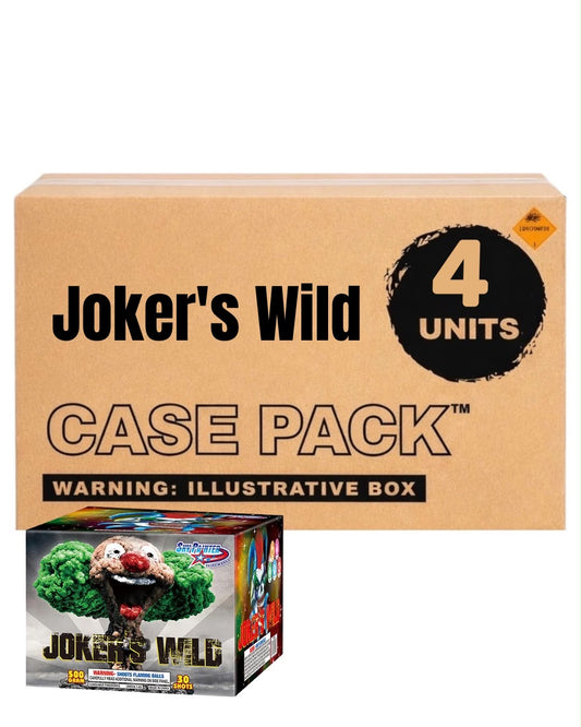 Tarta Aérea XL de 30 Disparos Joker's Wild