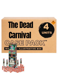 Los caparazones tipo caníster de 4 pulgadas y 24 disparos de "The Dead Carnival"