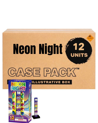 Neon Night 12-Shot Artillery Shell Kit