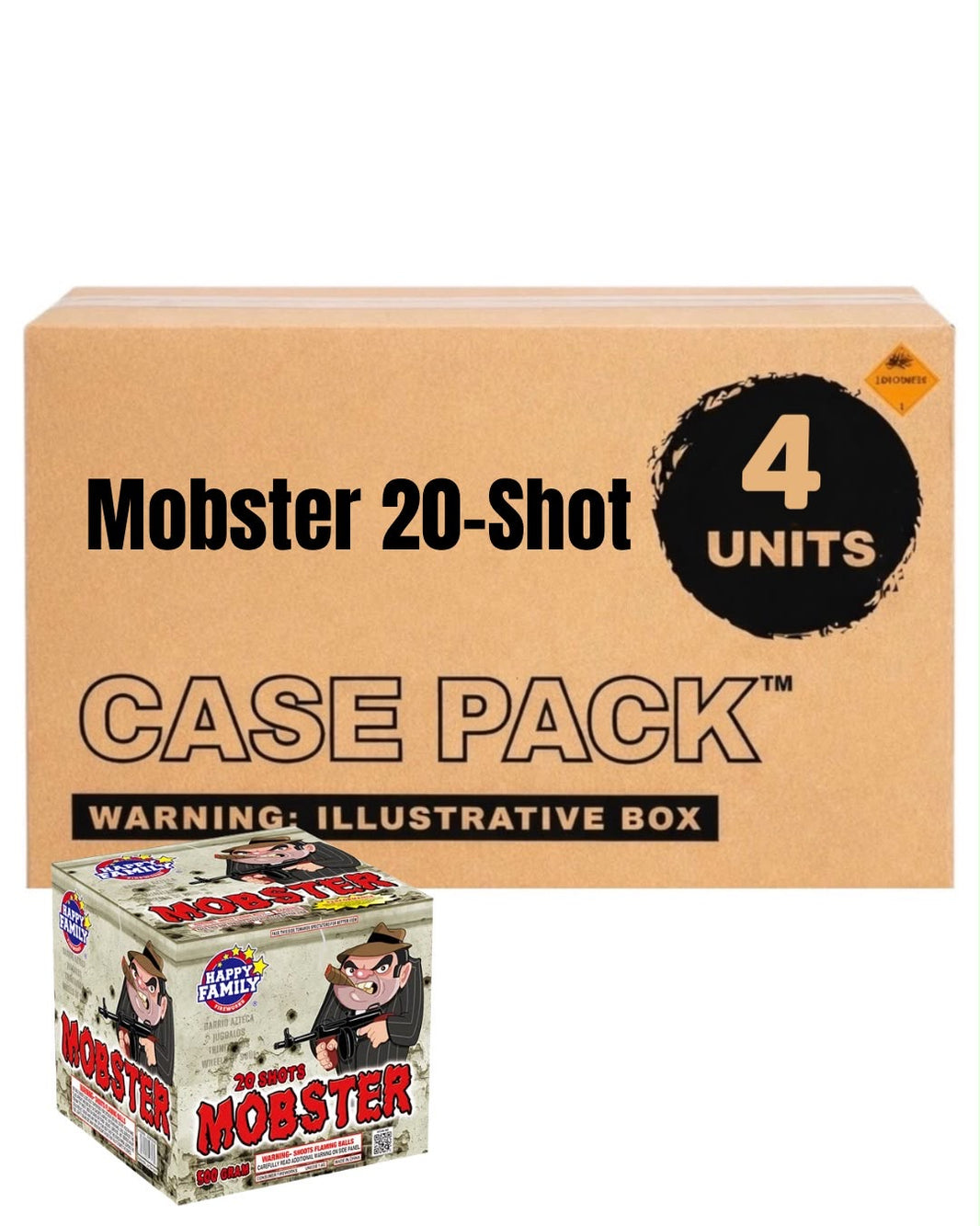 Torta aérea Mobster 20 disparos XL