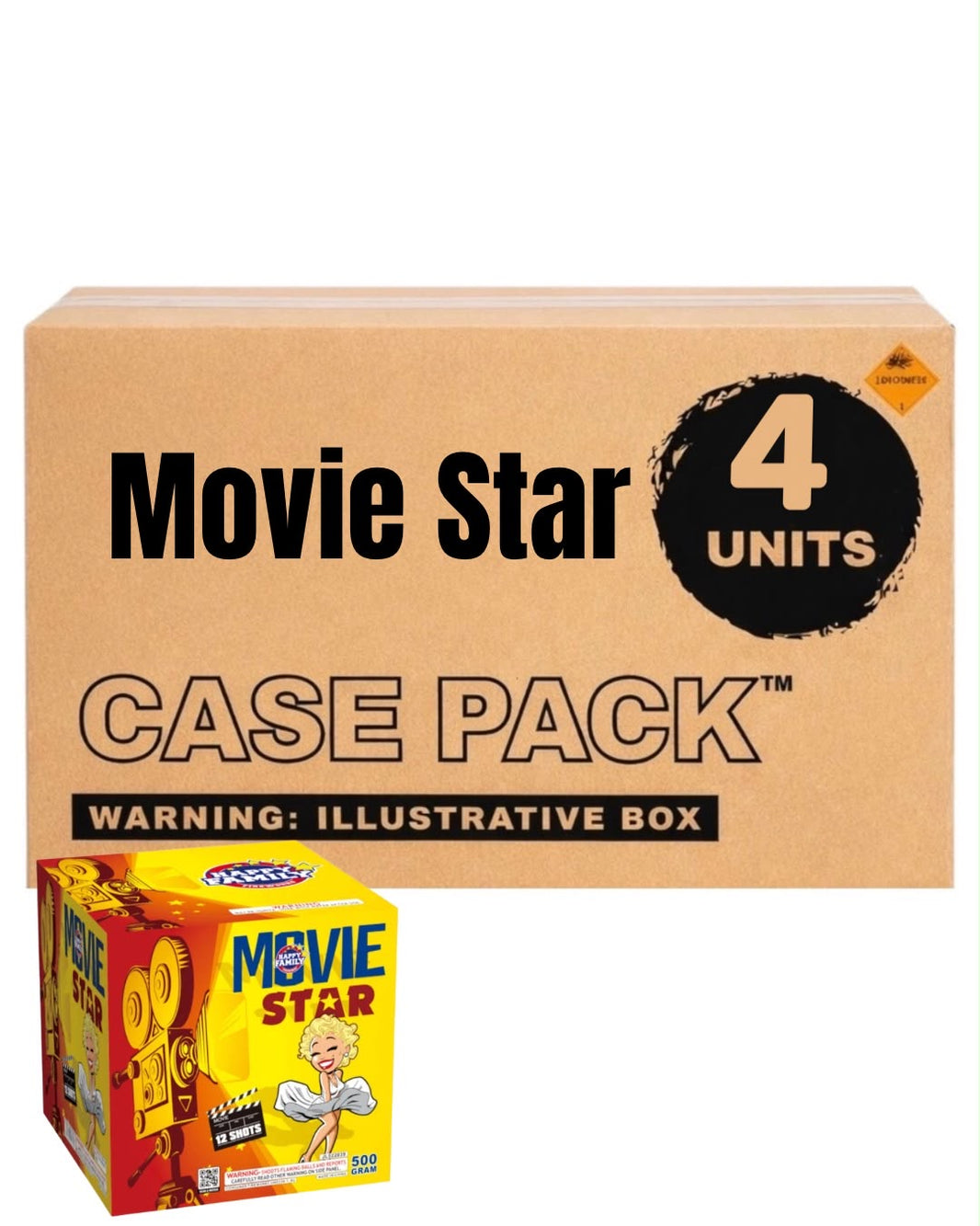 Movie Star 12-Shot XL Aerial Cake