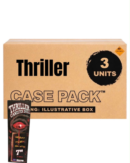Thriller 24 proyectiles de cartucho de 7 pulgadas