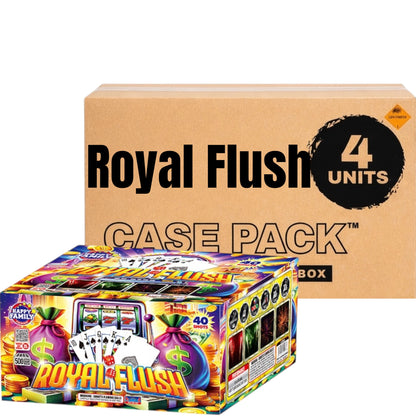 Royal Flush 40-Shot XL Aerial Cake