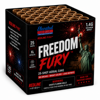 Freedom Fury™ 25-Shot XL Aerial Cake