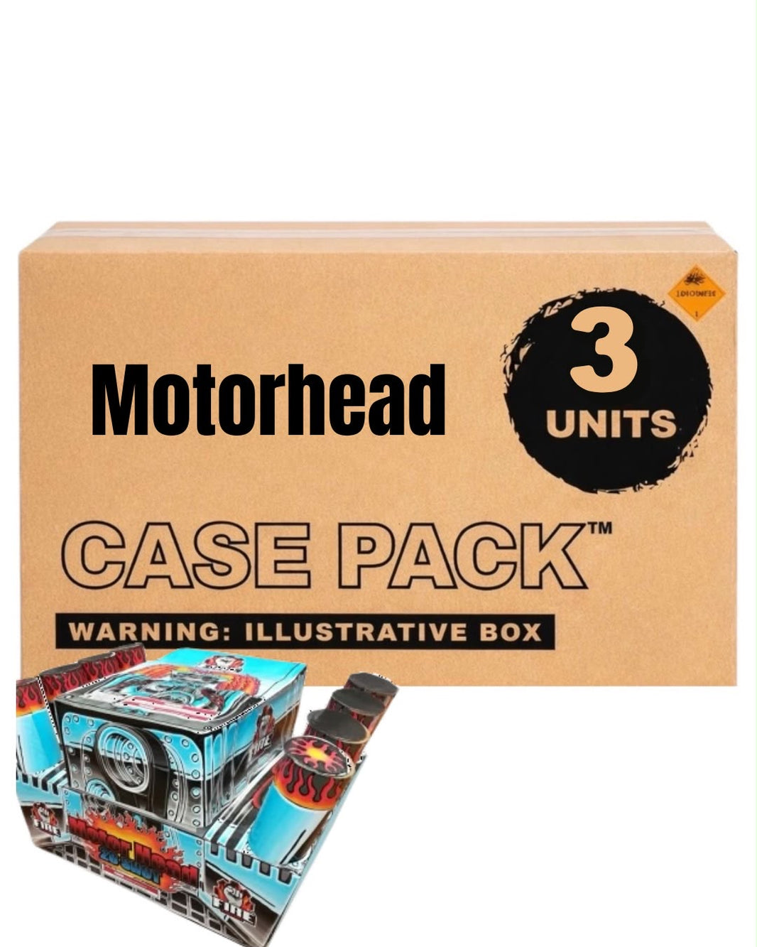 Motorhead 28-Shot XXL Aerial Cake