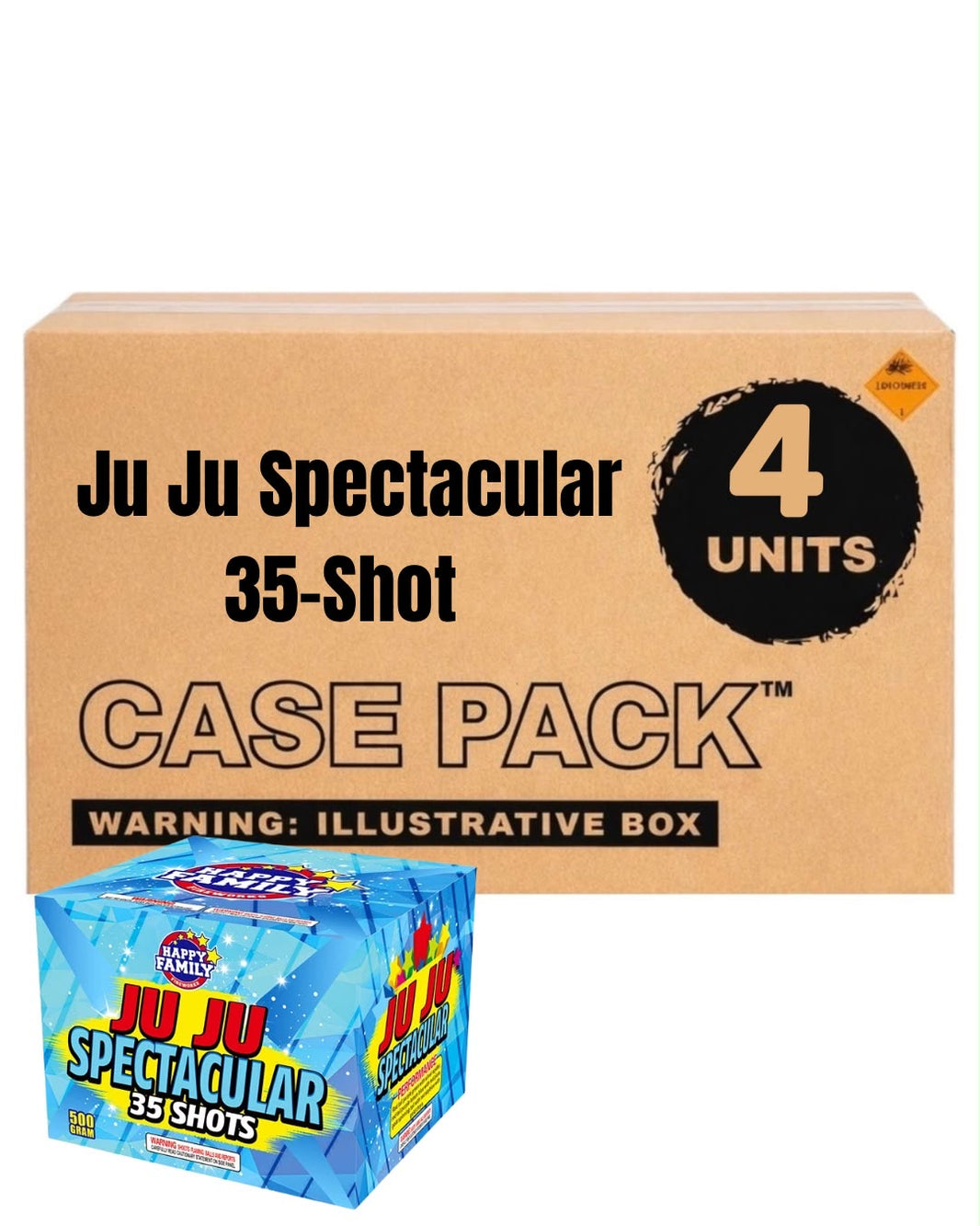 Ju Ju Spectacular 35-Shot XL Aerial Cake