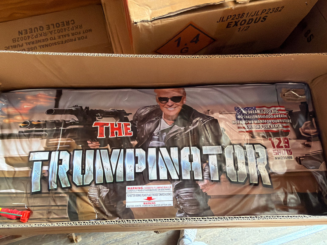La Torta Aérea XXL Trumpinator de 129 Disparos