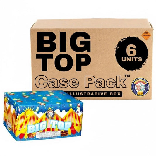 Big Top Torta Aérea XL de 42 Disparos | Paquete de Caja™ 6/1
