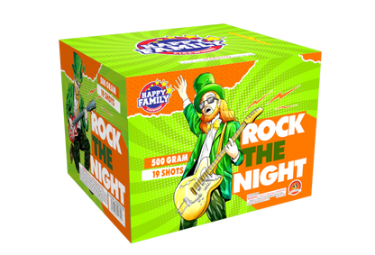 Rock The Night Tarta Aérea XL de 19 Disparos