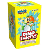 Tarta aérea Dino Party de 9 disparos estándar