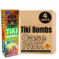 Tiki Bomb 24-Shot 6 in. Canister Shells