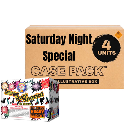Saturday Night Special 36-Shot XL Aerial Cake | Case Pack™ 4/1