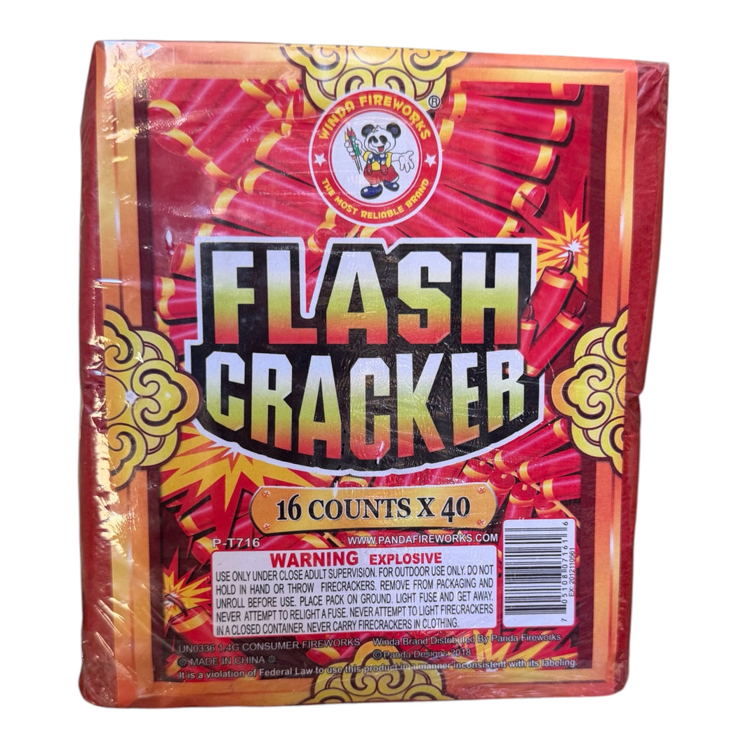 Flash Cracker 40-Pack Firecracker