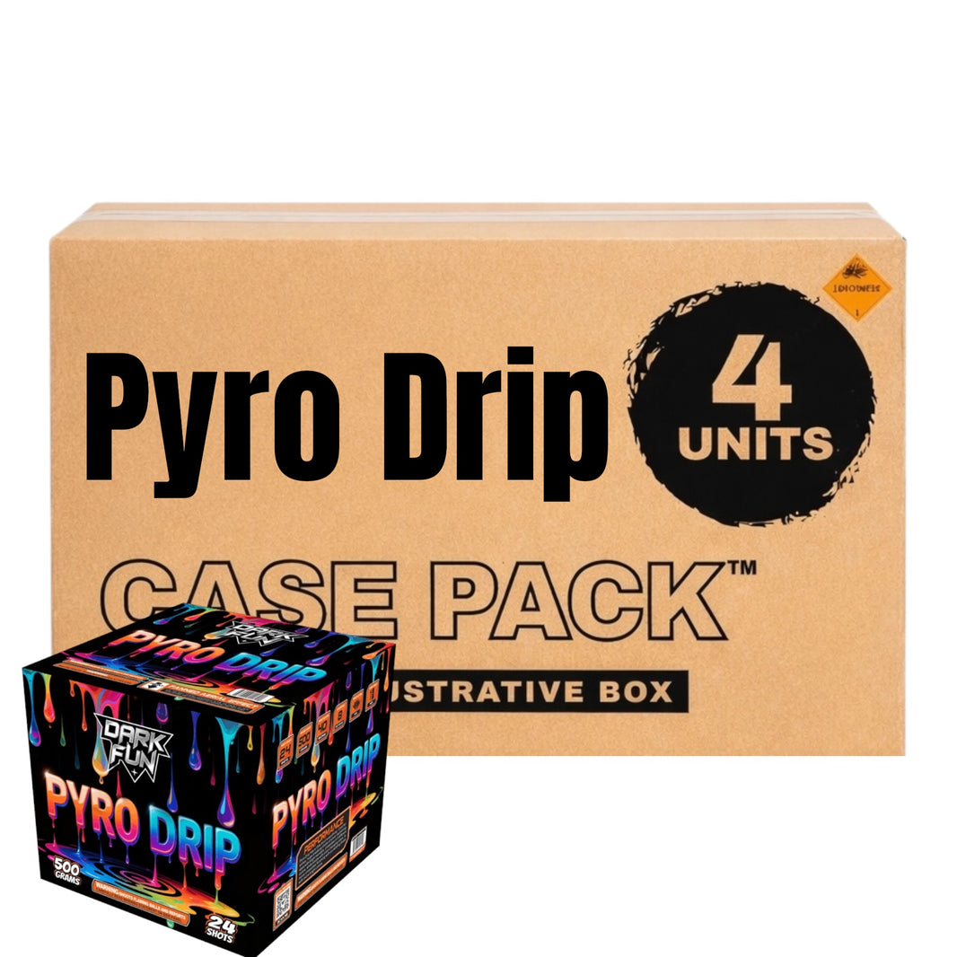 Pyro Drip 24-Shot XL Aerial Cake