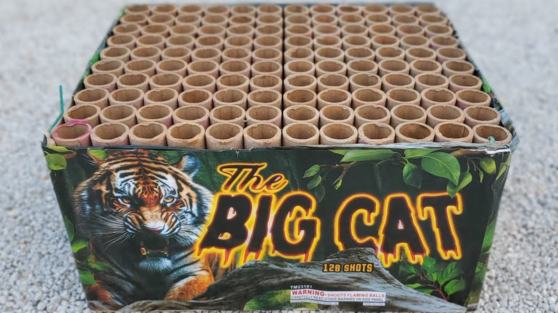 The Big Cat 120-Shot XXL Aerial Cake