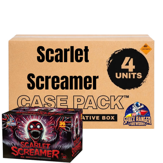 Torta Aérea Scarlet Screamer XL de 36 Disparos