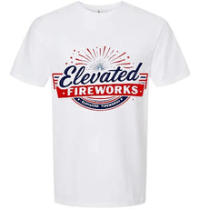 Elevated Fireworks™ White T-Shirt