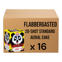 Flabbergasted 20-Shot Standard Aerial Cake | Case 16/1
