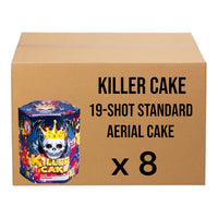 Killer Cake 19-Shot Standard Aerial Cake | Case 8/1