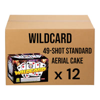 Wildcard 49-Shot Standard Aerial Cake | Case 12/1