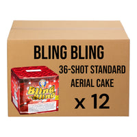 Bling Bling 36-Shot Standard Aerial Cake | Case 12/1