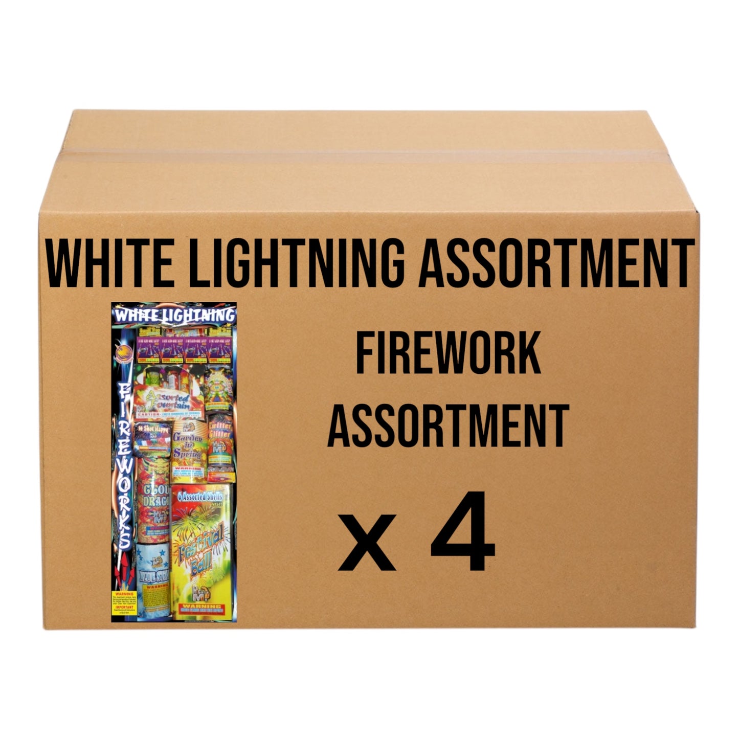 White Lightning Assortment Set | Case 4/1