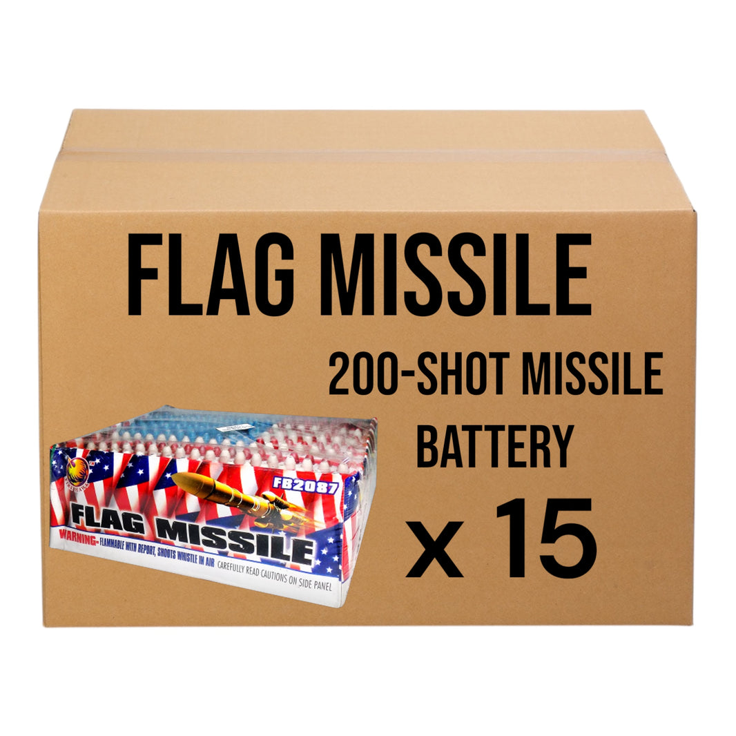 Flag Missile Battery 200-Shot Saturn Missile | Case 15/1