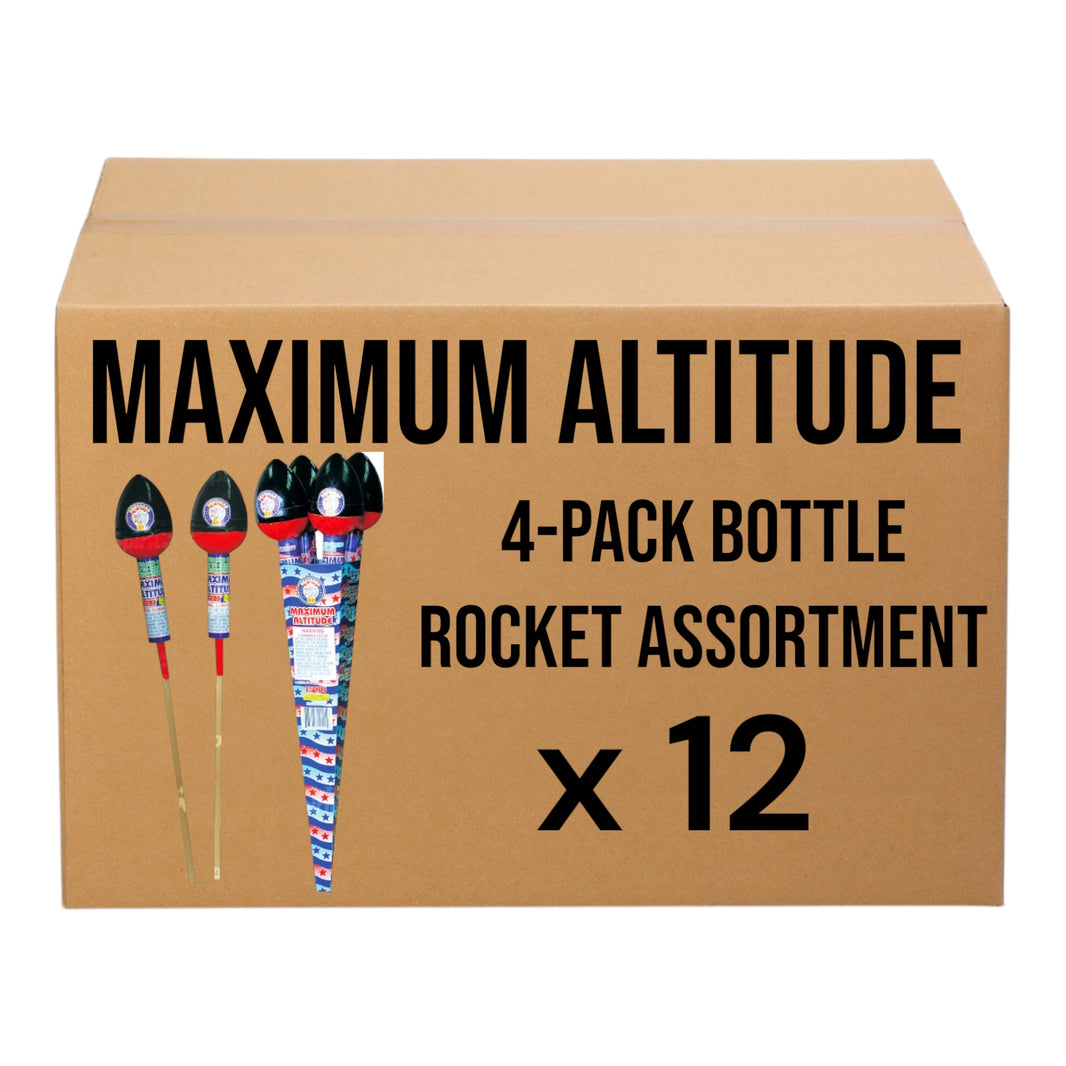 Maximum Altitude Bottle Rockets | Case 12/4