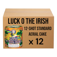 Luck O The Irish 12-Shot Standard Aerial Cake | Case 12/1