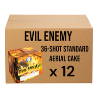 Evil Enemy 36-Shot Standard Aerial Cake | Case 12/1