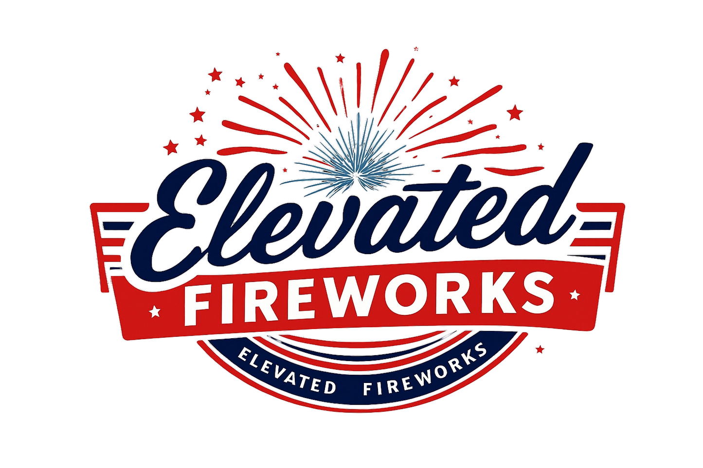 Elevated Fireworks™ Sticker