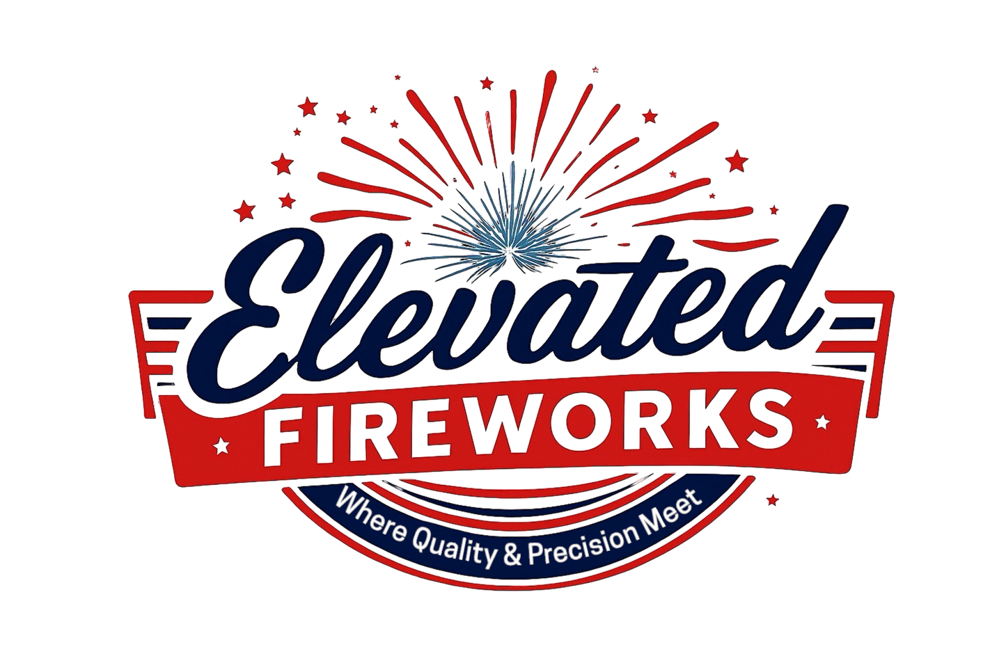 Elevated Fireworks™ Sticker