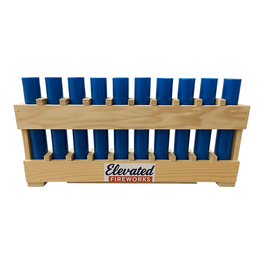 Elevated Fireworks™ Fiberglass Rack (10-Shot)