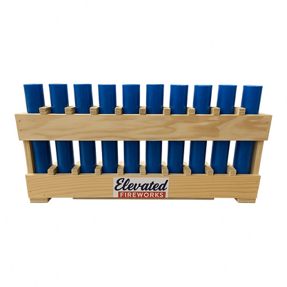 Elevated Fireworks™ Fiberglass Rack (10-Shot)