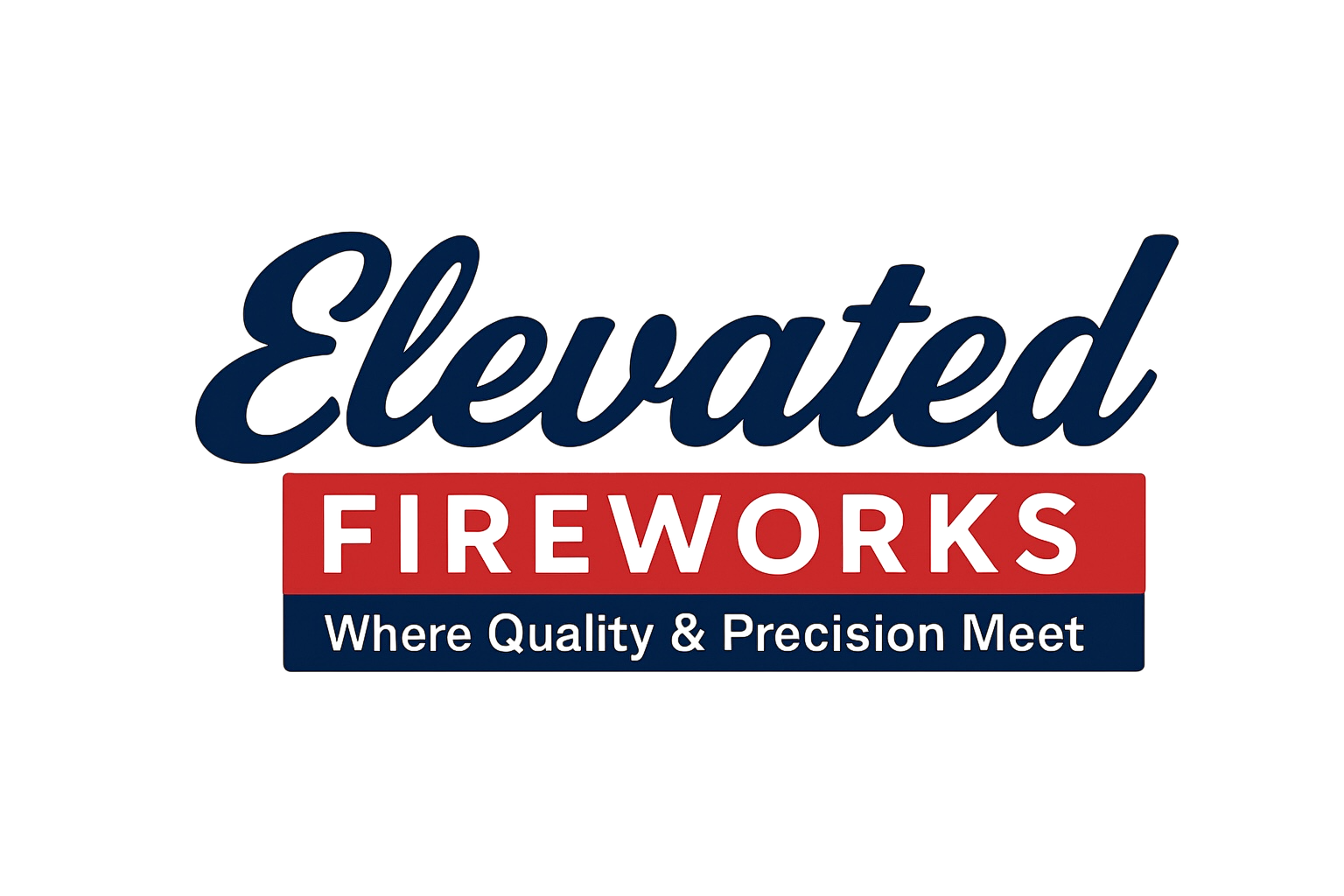 Elevated Fireworks official logo and brand mark