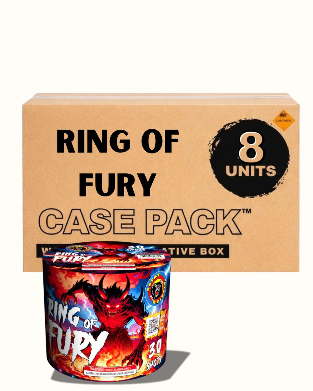 Ring of Fury 30-Shot Large Aerial Cake